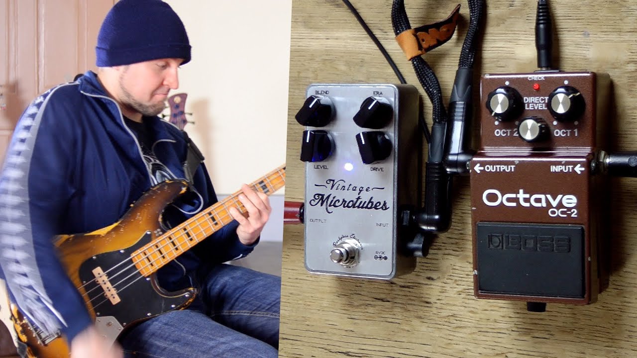 BOSS OC-2 OCTAVER BASS DEMO - YouTube