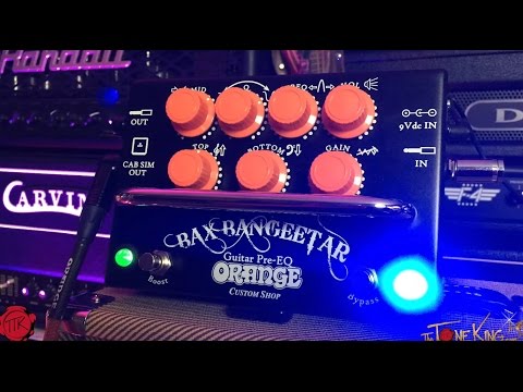 Orange BAX BANGEETAR Pedal DEMO & REVIEW - YouTube