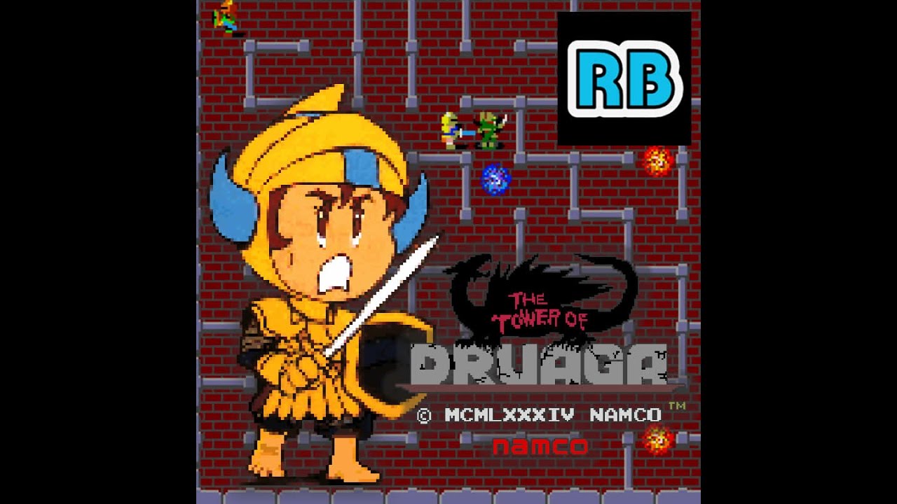 1984 [60fps] The Tower of Druaga No jet boots ALL - YouTube