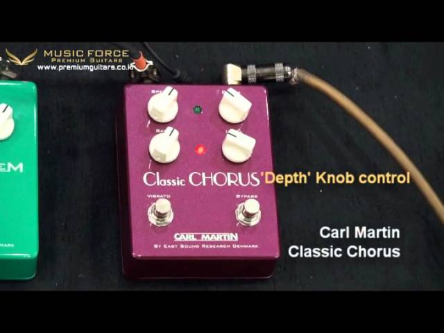 Carl martin - Classic Chorus Sound Sample - YouTube