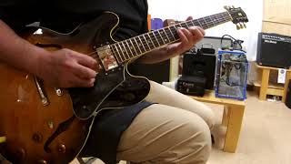 History 335タイプセミアコ GH-SA Clean - YouTube