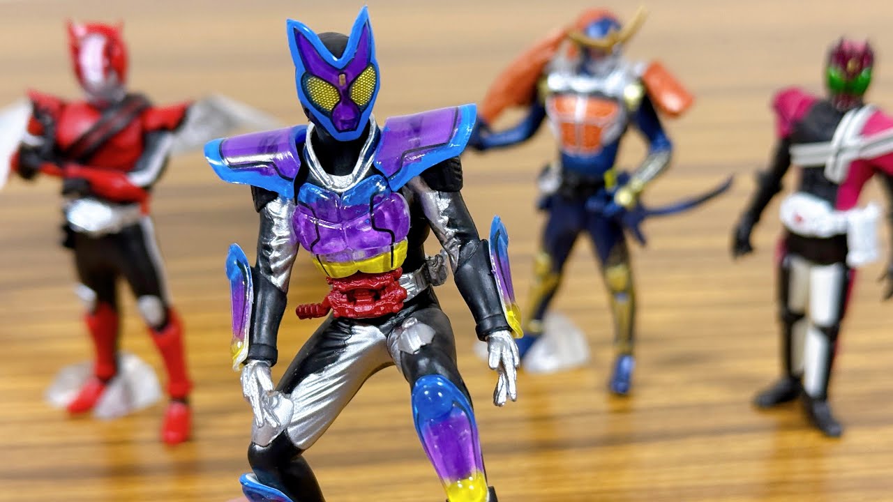 500 yen per play! HG Kamen Rider Gab Legend Rider vol.1 Complete