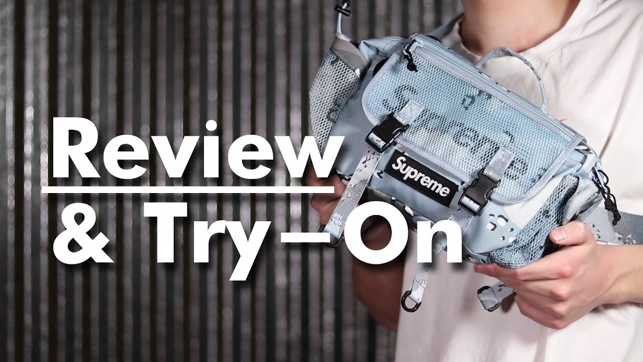 Supreme SS20 Waist Bag Review and Try-On | 