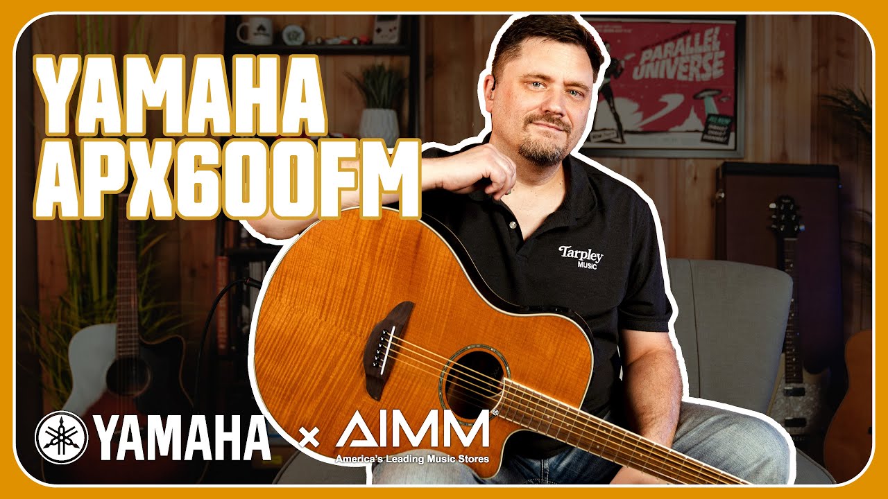 Yamaha APX600FM Acoustic Guitar Review | Yamaha's Thinline