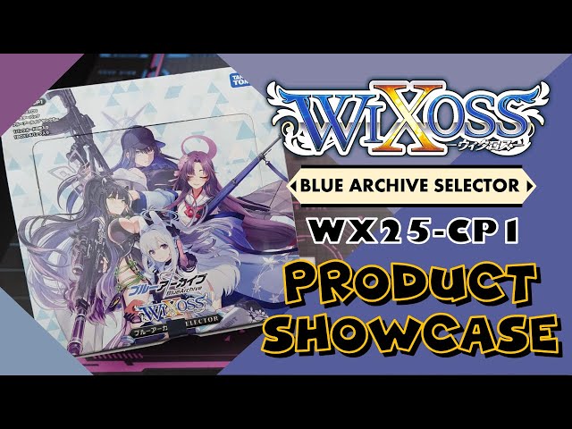WIXOSS TCG | WX25-CP1 Collaboration Booster - BLUE ARCHIVE