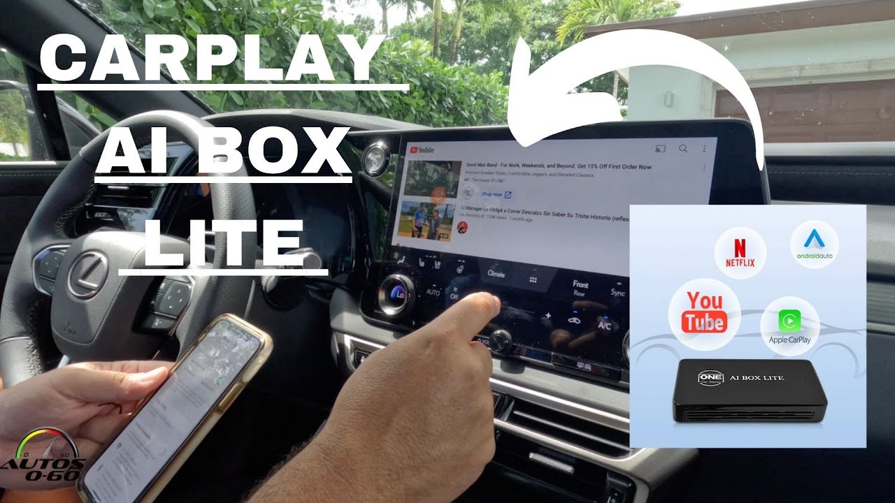 AI Box lite wireless CarPlay Android-auto Netflix & YouTube and