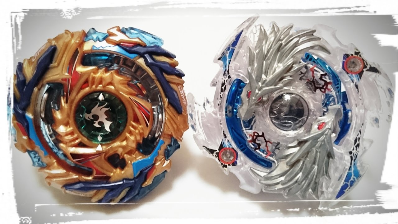 ドレインファブニル VS ロストロンギヌス ベイブレードバースト - YouTube