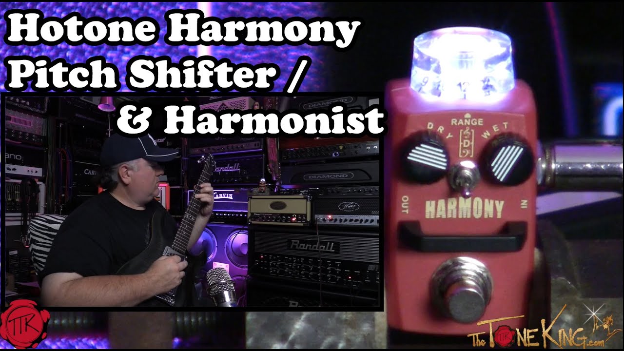 HOTONE Harmony Pitch Shifter & Harmonist DEMO & REVIEW - YouTube