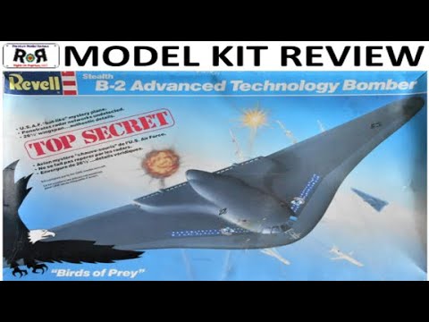 B-2 ATB Bomber 1:72 Scale Revell 4577 -Model Kit Build & Review