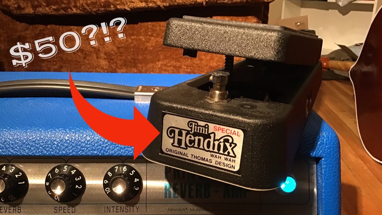 Dunlop “Jimi Hendrix Special” Crybaby Wah: The $50 Wonder - YouTube