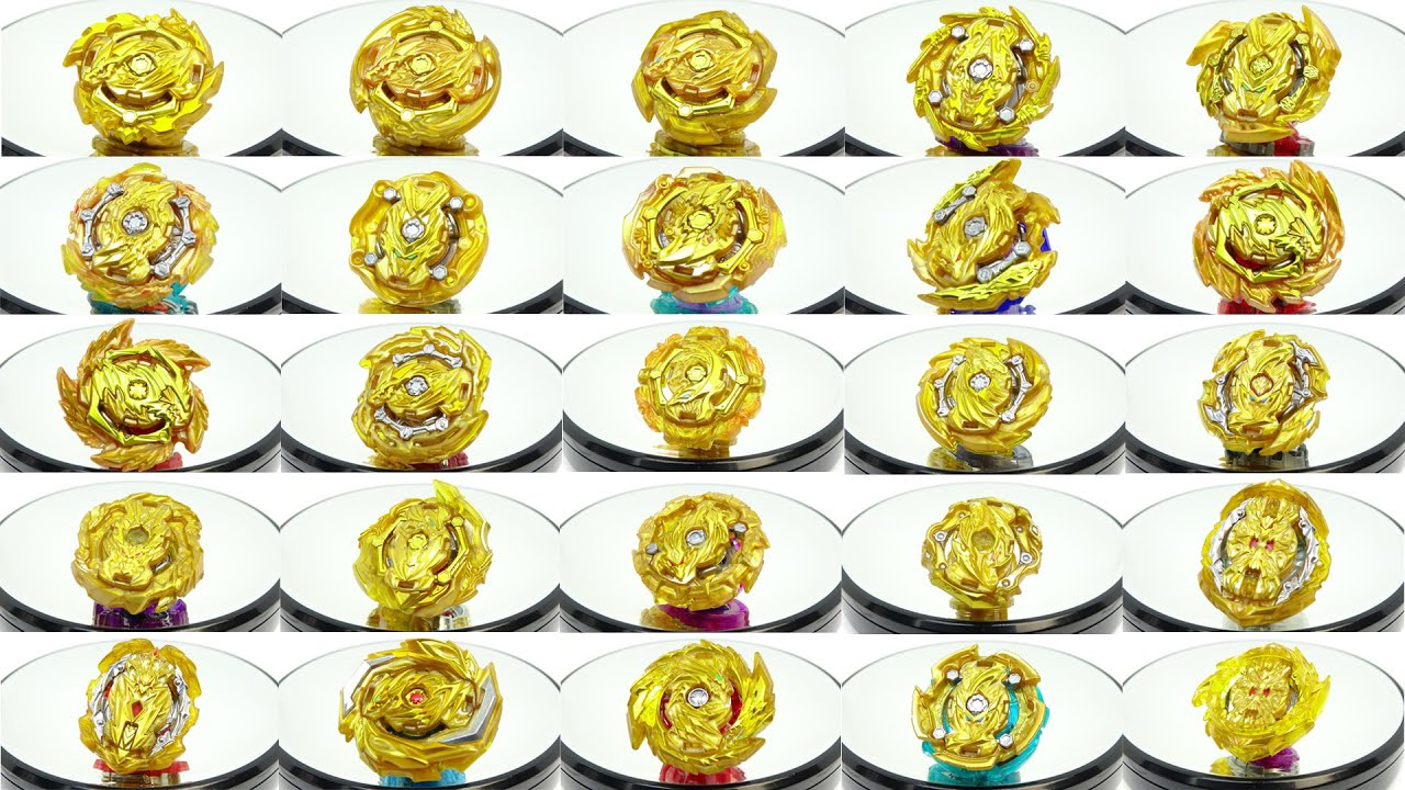 GT総集編】全てのゴールドターボVer.を一気に紹介！【ベイブレード