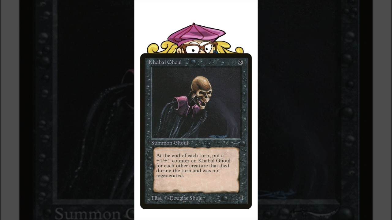 Khabál Ghoul & Nevinyrral's Disk | Old School Magic the Gathering