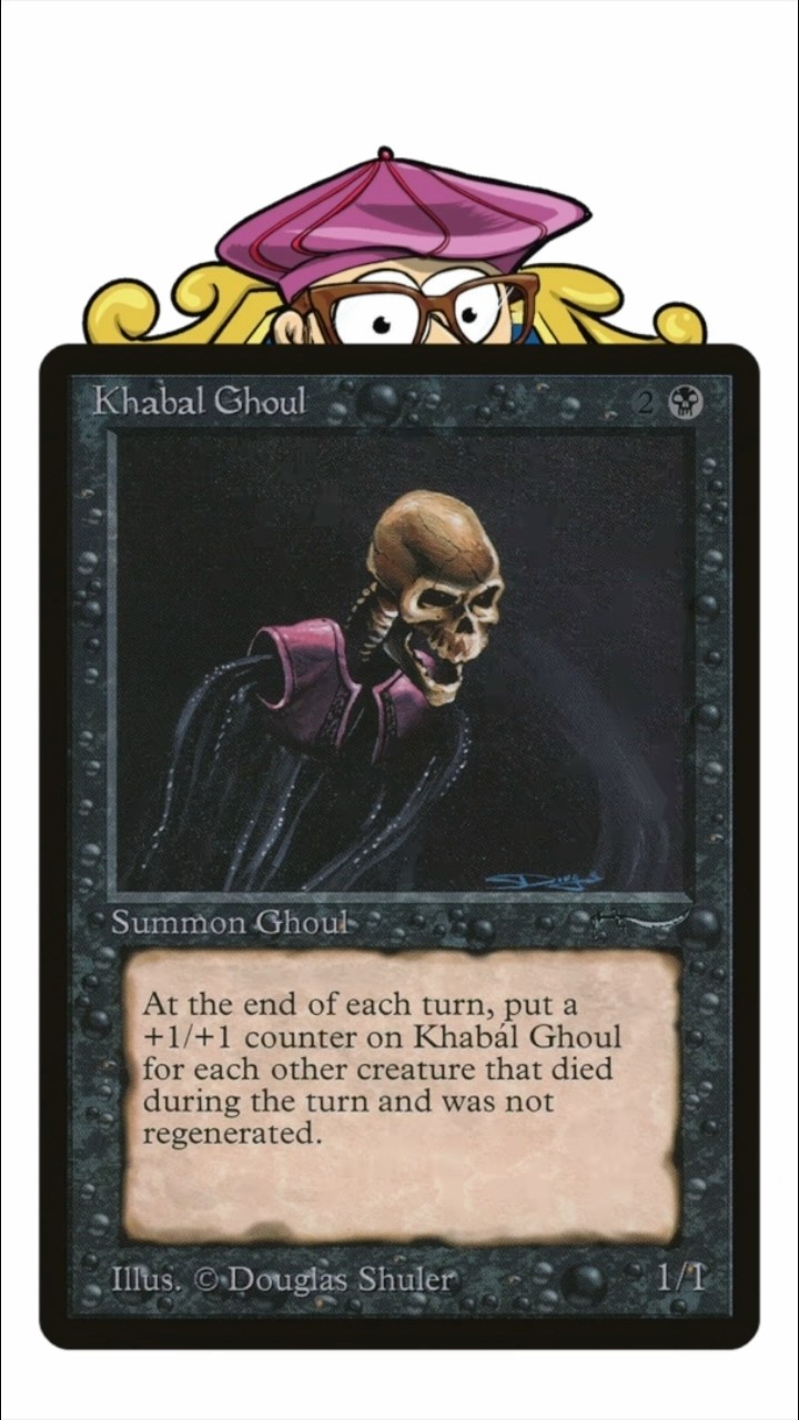 Khabál Ghoul & Nevinyrral's Disk | Old School Magic the Gathering