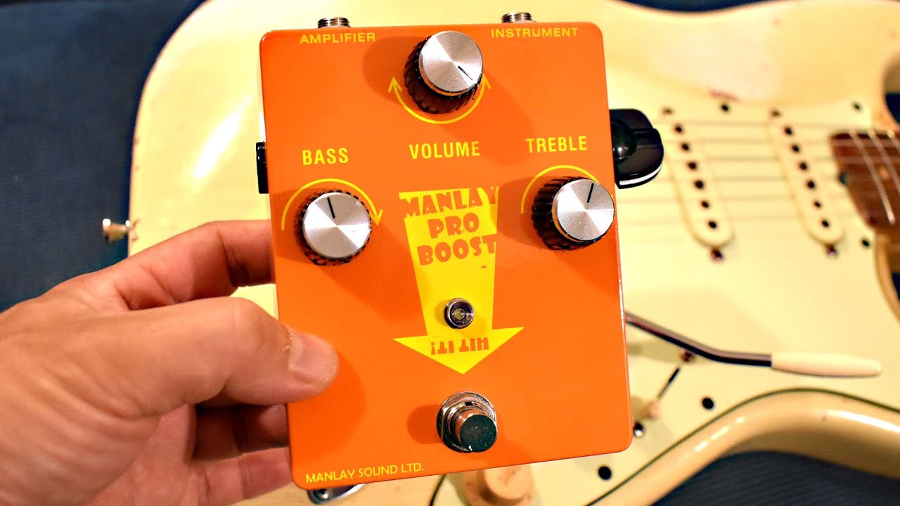 Manlay Sound PRO BOOST(ほぼFuzz Face) - YouTube