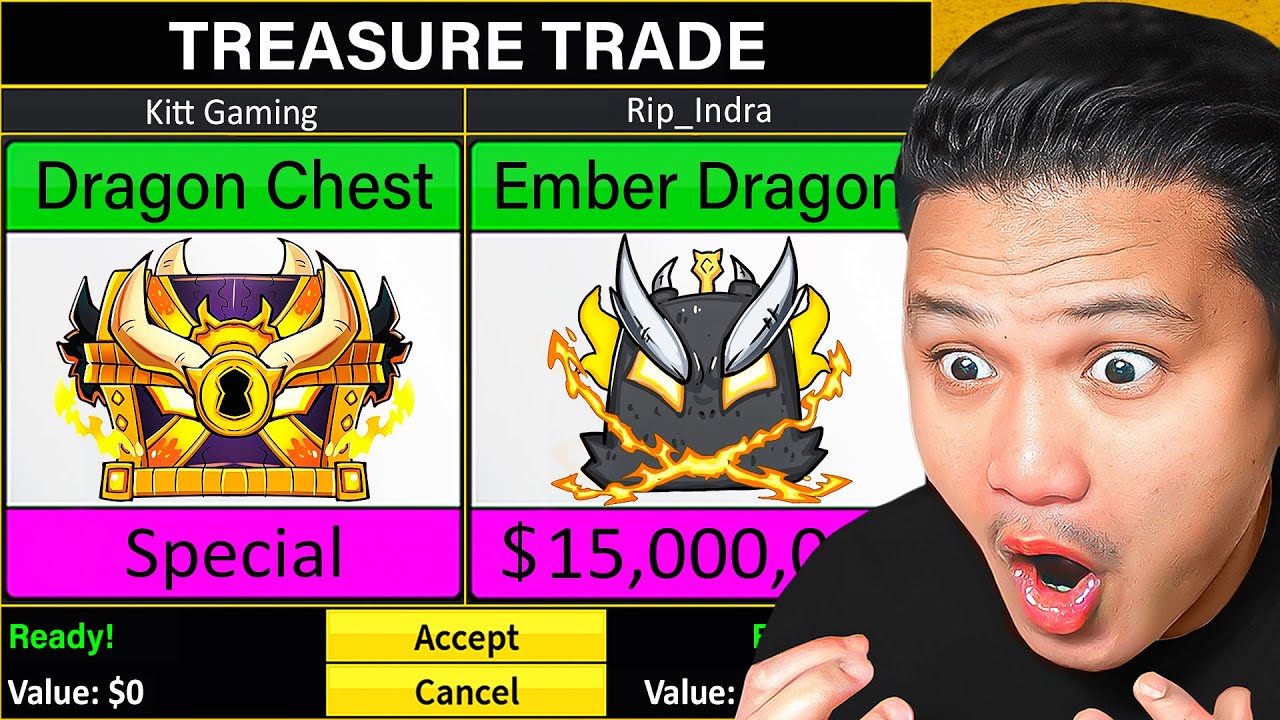 Trading EMBER Dragon Bundle For 24 Hours - Blox Fruits - YouTube