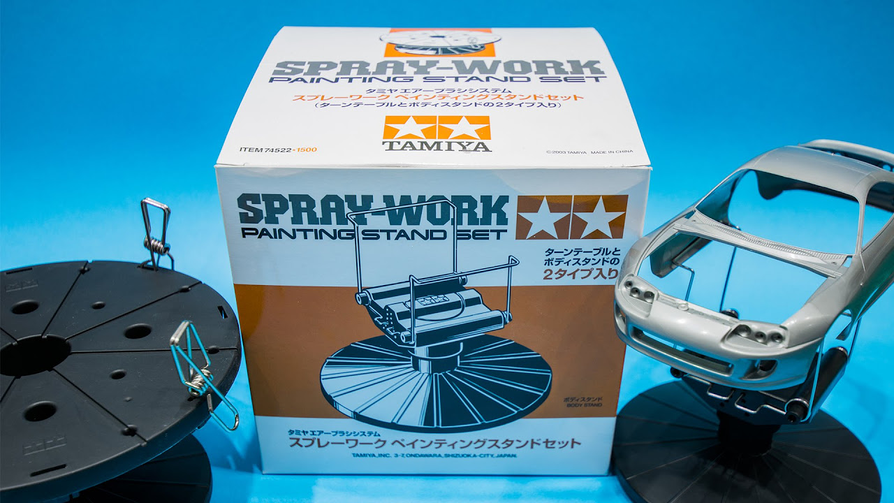 Tamiya Spray Work Painting Stand Review - YouTube