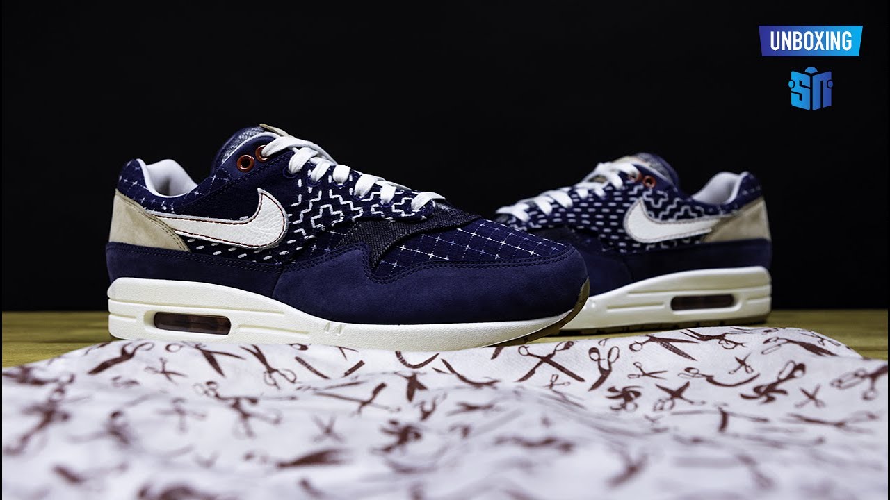 Denham Nike Air Max 1 Unboxing - YouTube