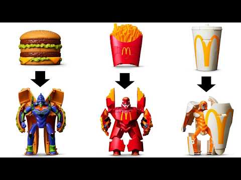 A transforming hamburger?! McDonald's and Evangelion collaboration