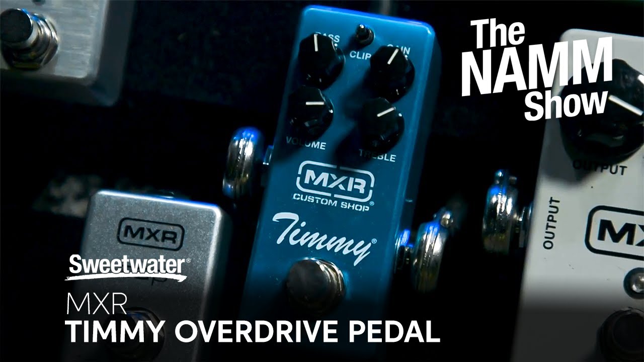 MXR Timmy Overdrive Pedal at Winter NAMM 2020 - YouTube