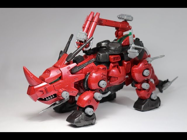 ZOIDS】レッドホーンのご紹介 【ゾイド】 - YouTube