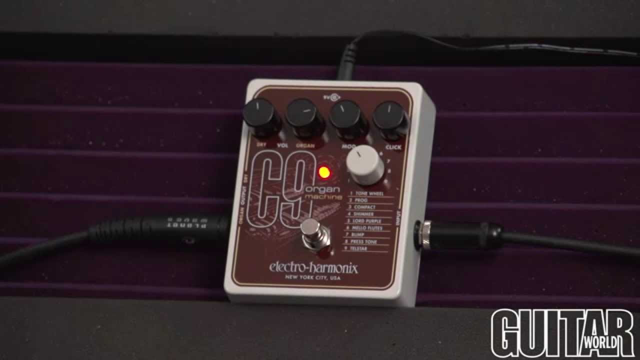 Electro-Harmonix C9 Organ Machine Pedal - YouTube