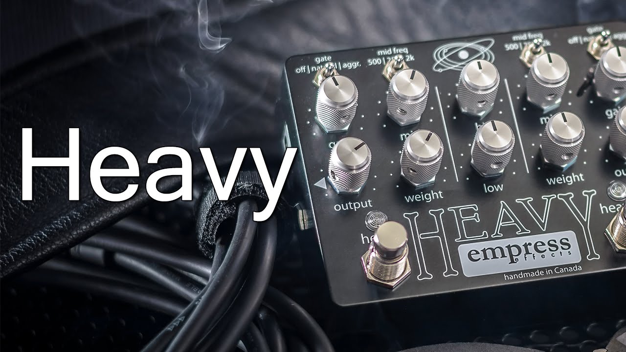 エフェクター】empress effectsから『HEAVY』という名のハイゲイン歪