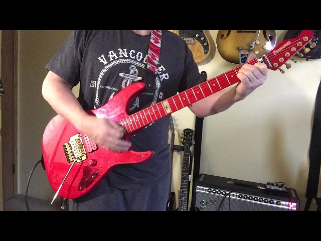 Fernandes LA85-KK L'Arc-en-Ciel Ken's Sinature Guitar - YouTube