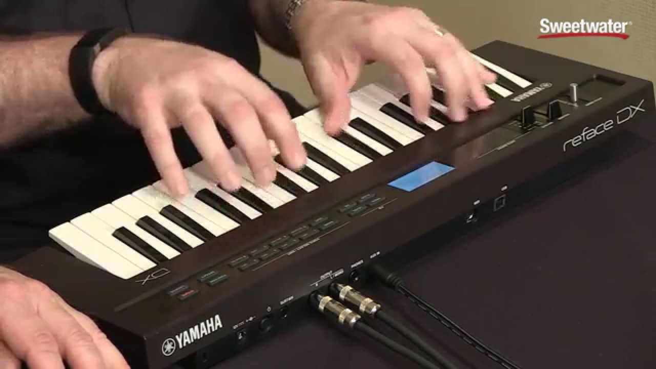 Yamaha Reface DX Synthesizer Demo by Sweetwater - YouTube