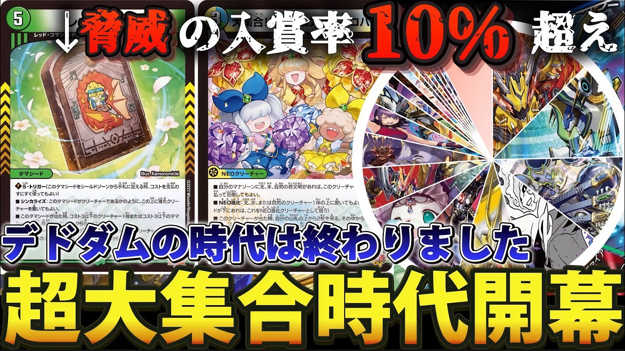 先週の入賞まとめ】『創世竜ループ』爆増そして『超大集合環境』開幕へ