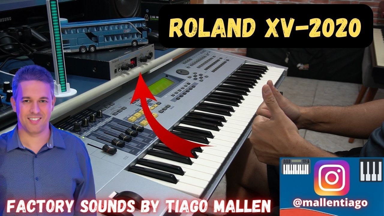 ROLAND XV-2020 (FACTORY SOUNDS) by TIAGO MALLEN #roland