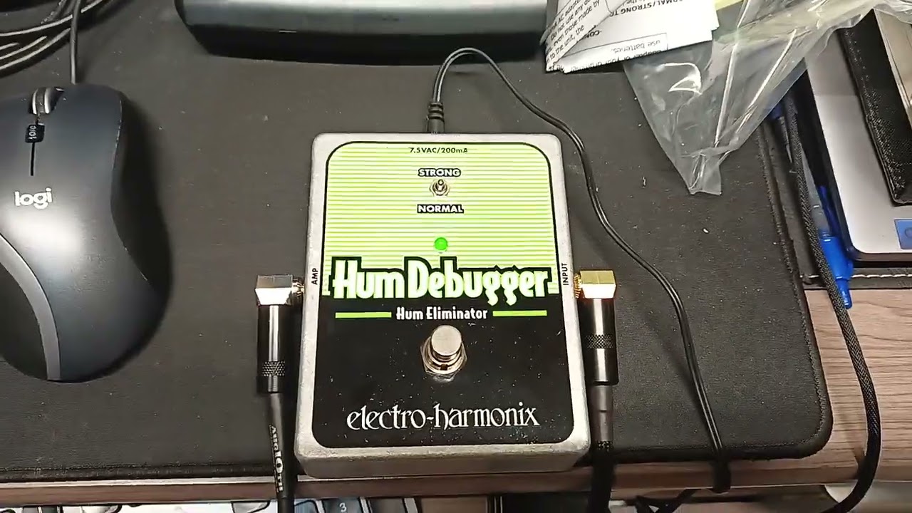Electro-Harmonix Hum debugger (Hum Eliminator - YouTube