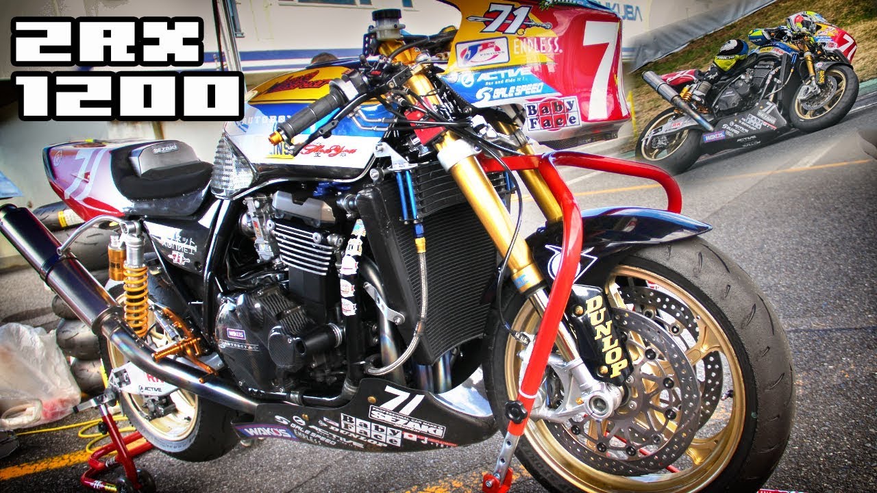 Kawasaki ZRX1200S TOT HERCULES Racer - YouTube
