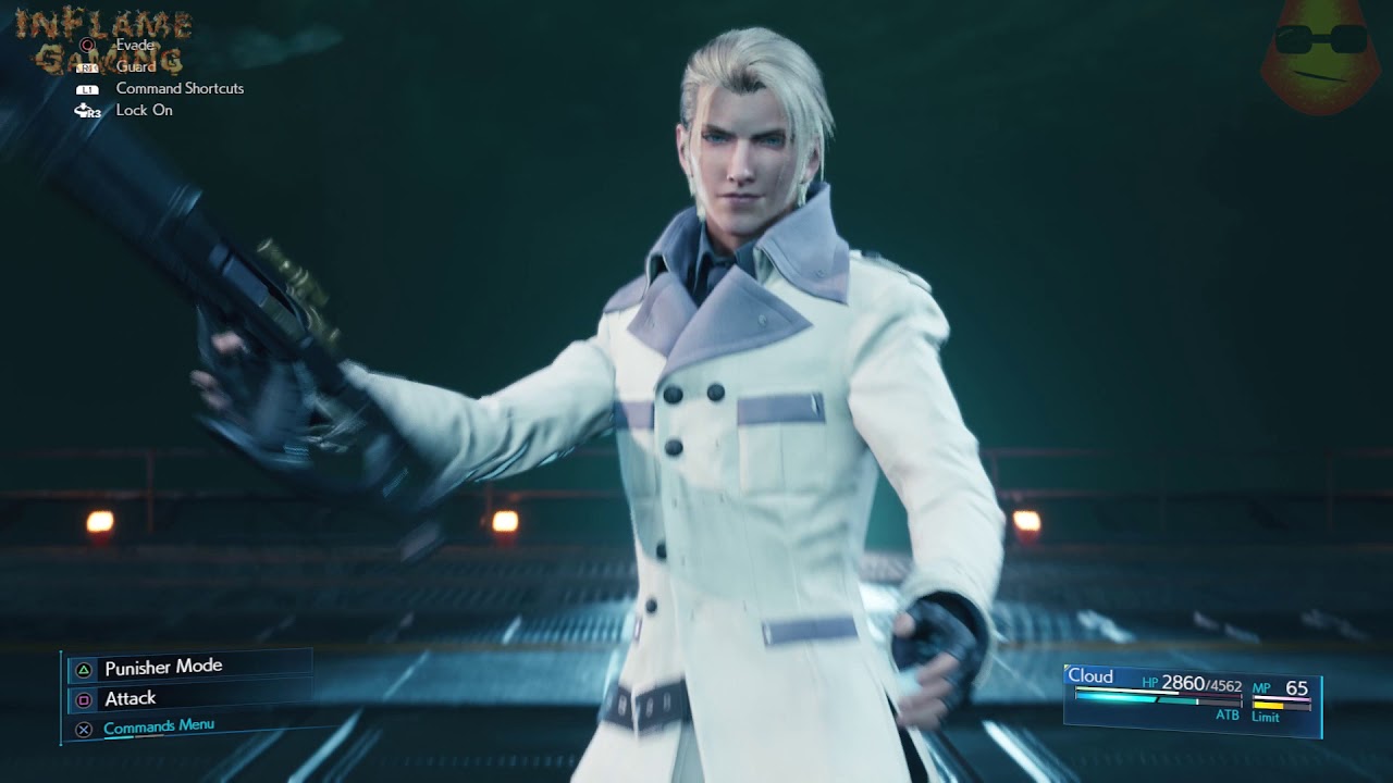 Final Fantasy VII: Remake - Rufus Shinra (Boss Gameplay) - YouTube