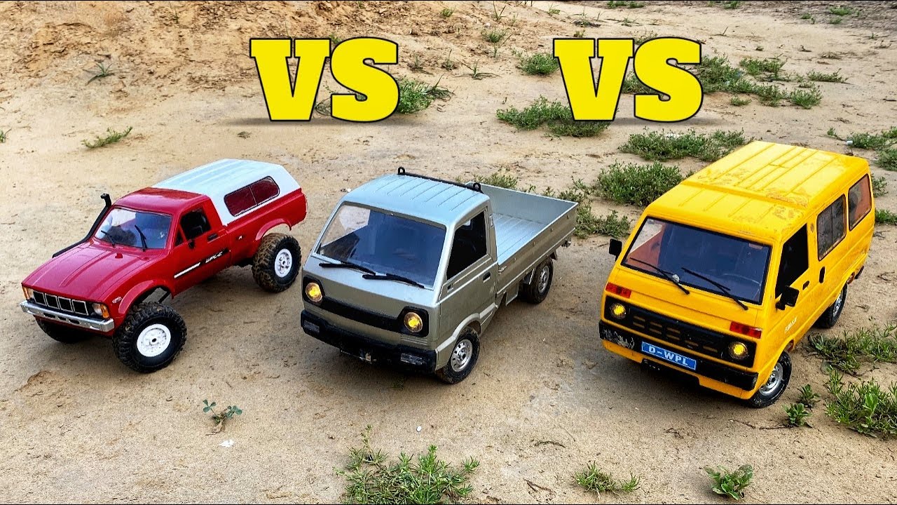 WPL C24 vs WPL D12 vs WPL D42 | Remote Control Jeep | RC Jeep