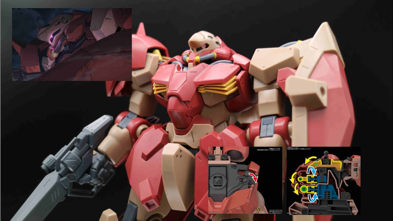 閃光のハサウェイ】HG 1/144 メッサーF01型 組立 / MESSER TYPE-F01