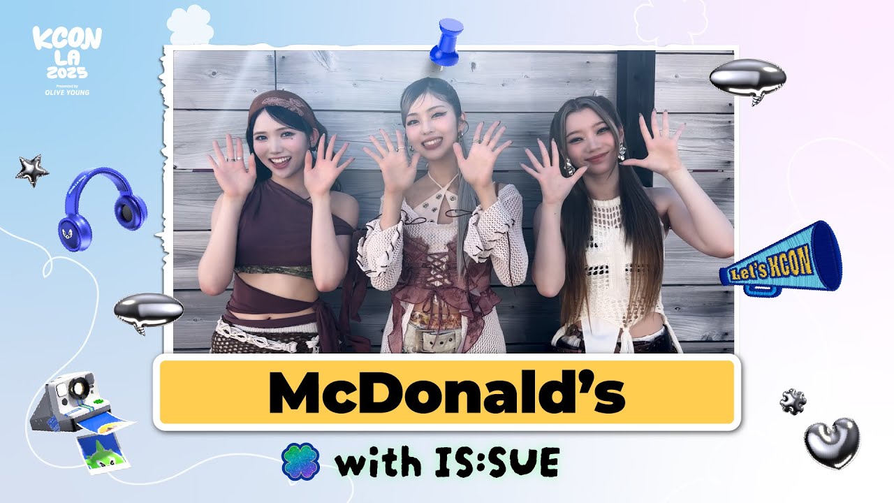 KCON】IS:SUE・RINO＆NANOが“お揃いハイトーンヘア”で登場！号泣ファン