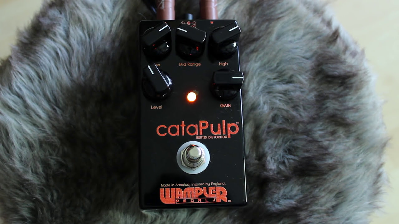 Wampler cataPulp | citrus powered British distortion - YouTube