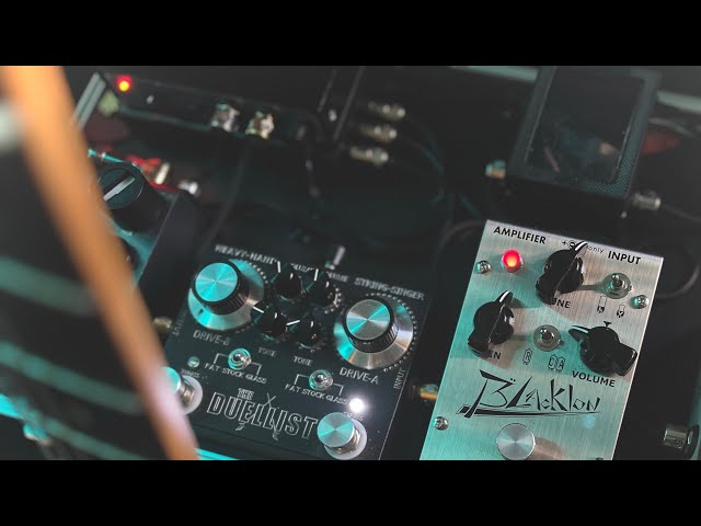 My Go-To Pedals Roshi Pedals Blacklon Kingtone The Duellist Lemon