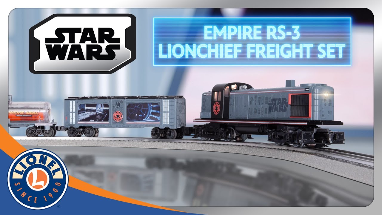 STAR WARS™ Empire RS-3 LionChief Freight Set w/ Bluetooth 5.0