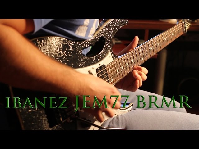 Ibanez Jem77 BRMR (Re-finished) FULL HD - YouTube