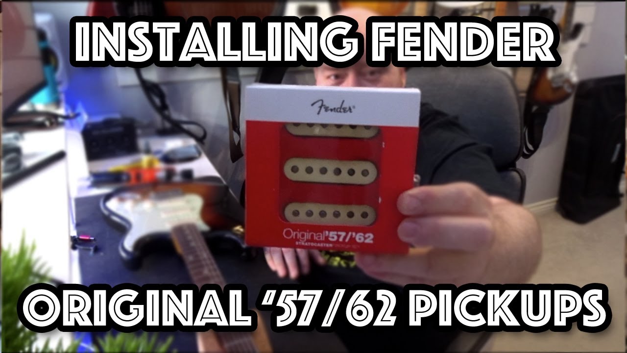 INSTALLING FENDER ORIGINAL '57/'62 PICKUPS INTO A FENDER