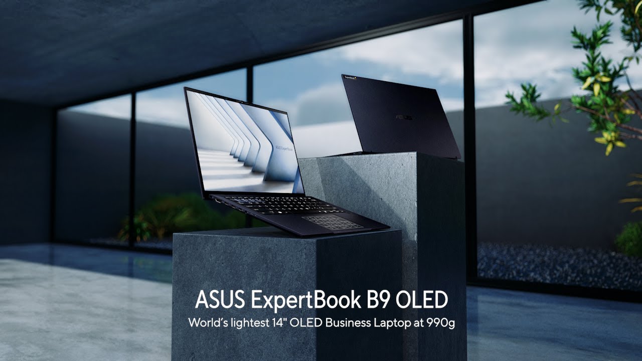 World's Lightest 14-inch OLED Business Laptop - ASUS ExpertBook B9