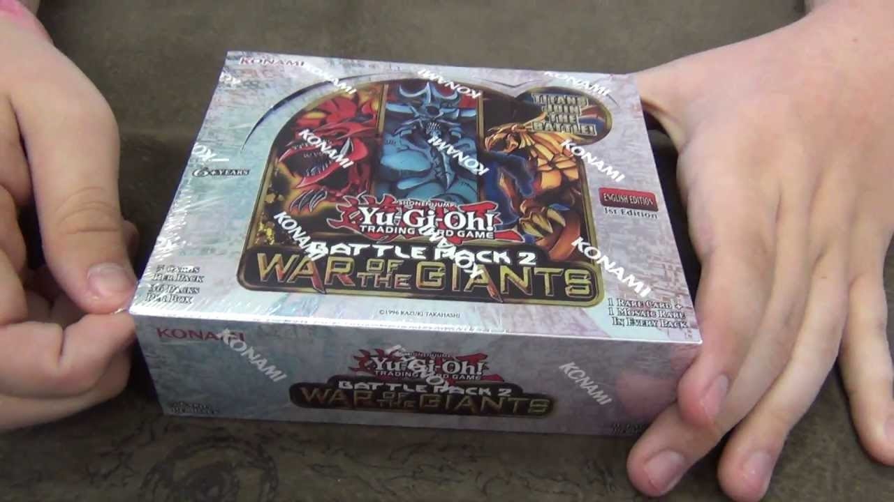 Yugioh Battle Pack 2 War of the Giants Box Opening!!! - YouTube