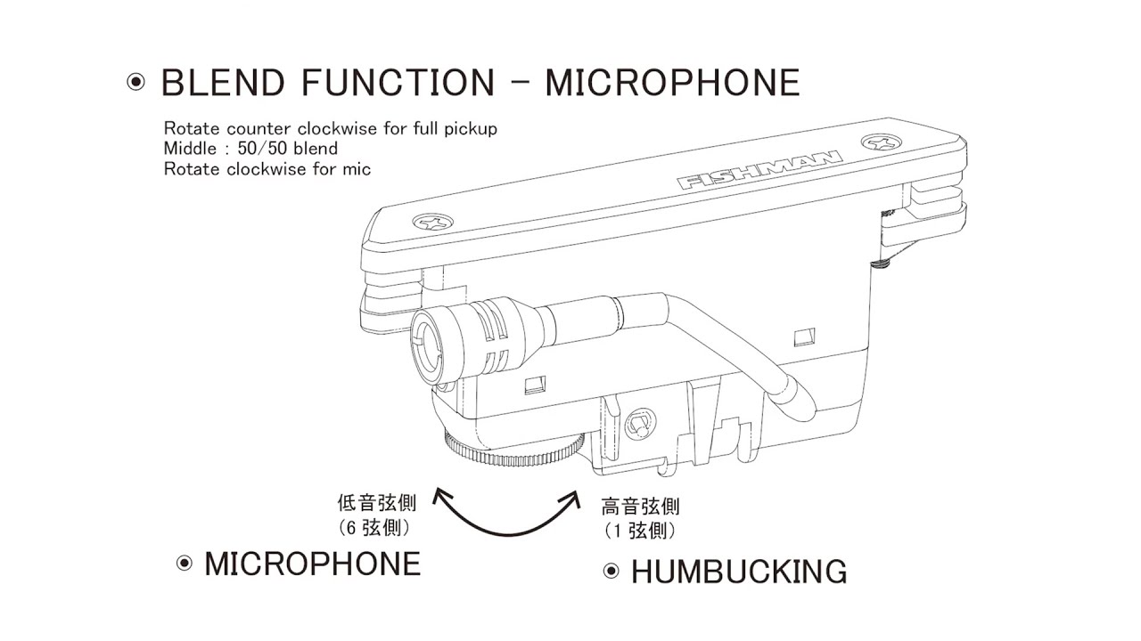 FISHMAN RARE EARTH MIC BLEND / 使用機材〔001〕/ 森恵 - YouTube