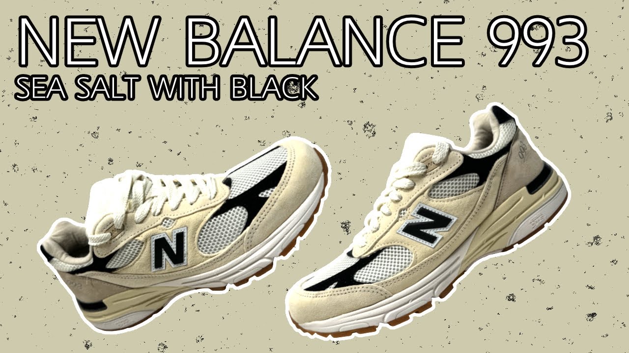 2024 New Balance 993 Sea Salt With Black Review & On Feet - YouTube