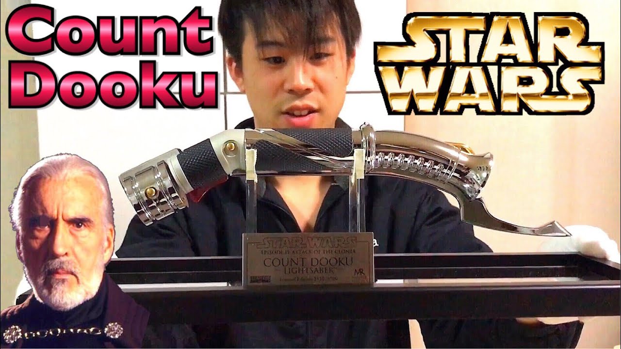 star wars ep2 count dooku lightsaber master replicas 3500 limited