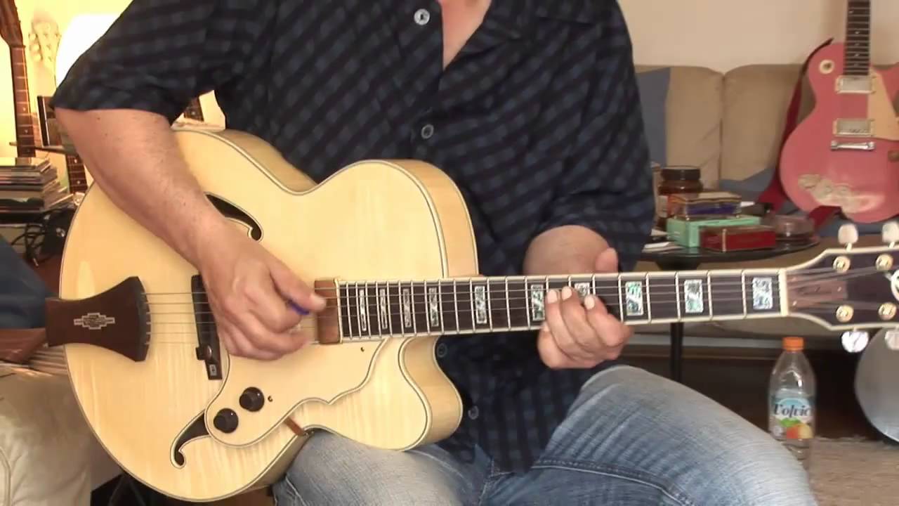 Ibanez Archtop AF 105 F - NT Part 2 - YouTube