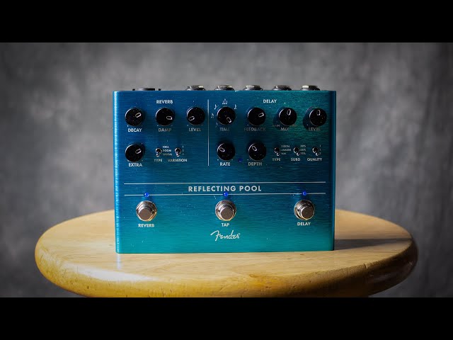 Fender Reflecting Pool Delay & Reverb: My VERY First Try! - YouTube