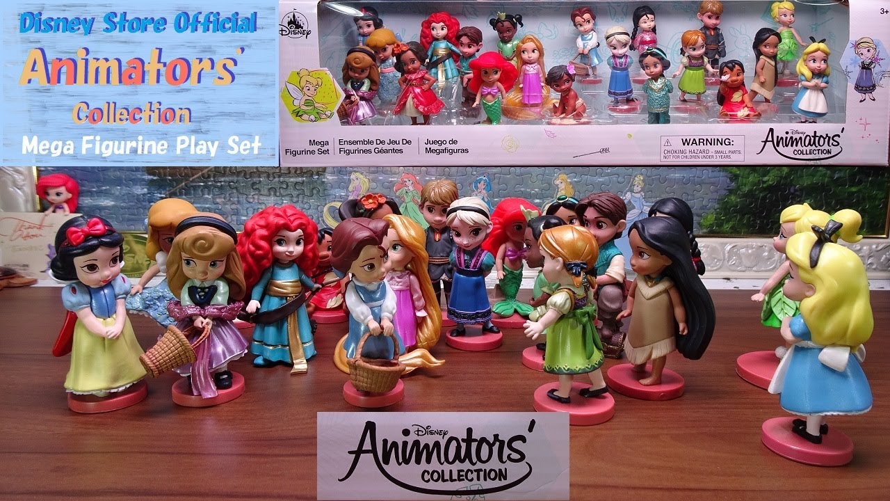 Disney Princesses Animators' Collection Mega Figurine 20-Piece