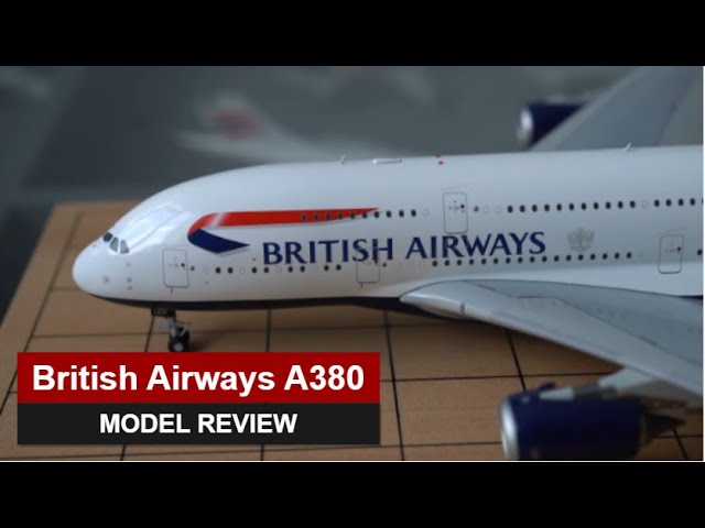 British Airways A380 | MODEL REVIEW 1:200 GeminiJets A380-800 asmr